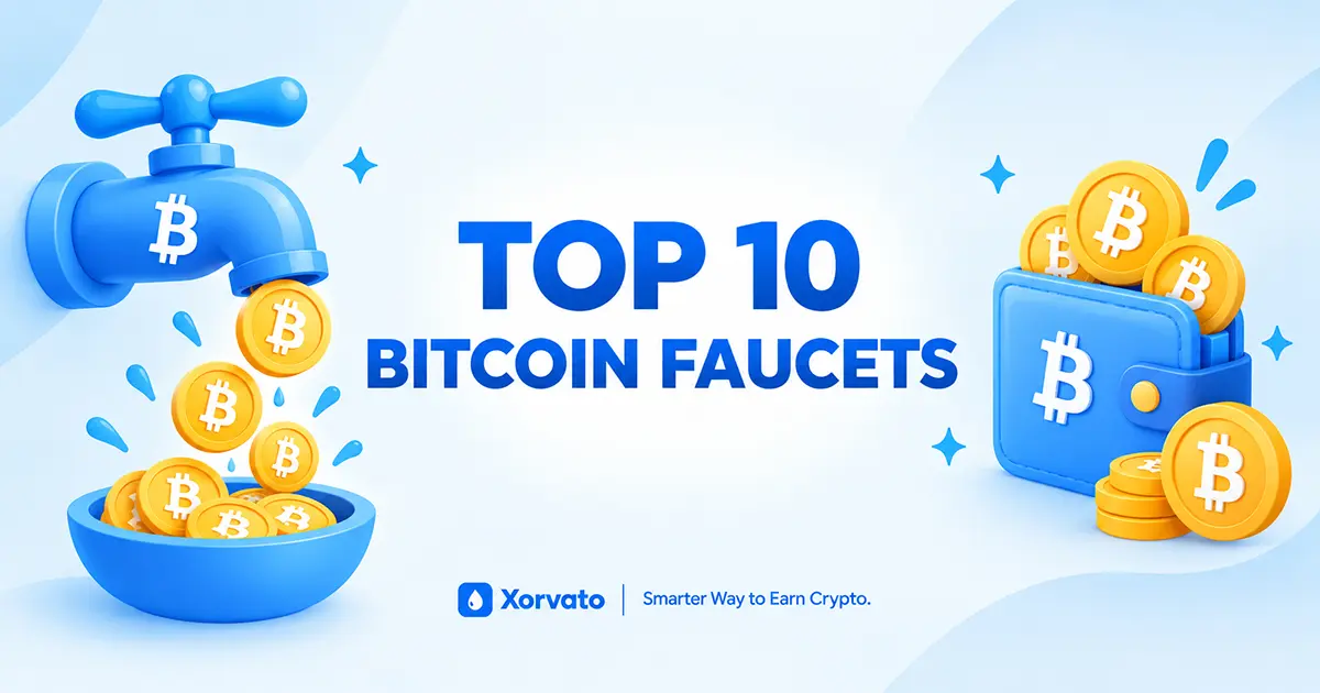 Xorvato Top 10 Bitcoin Faucets banner