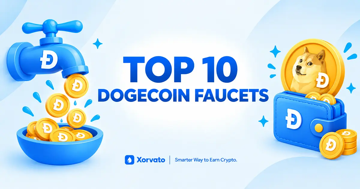 Xorvato Top 10 Dogecoin Faucets banner