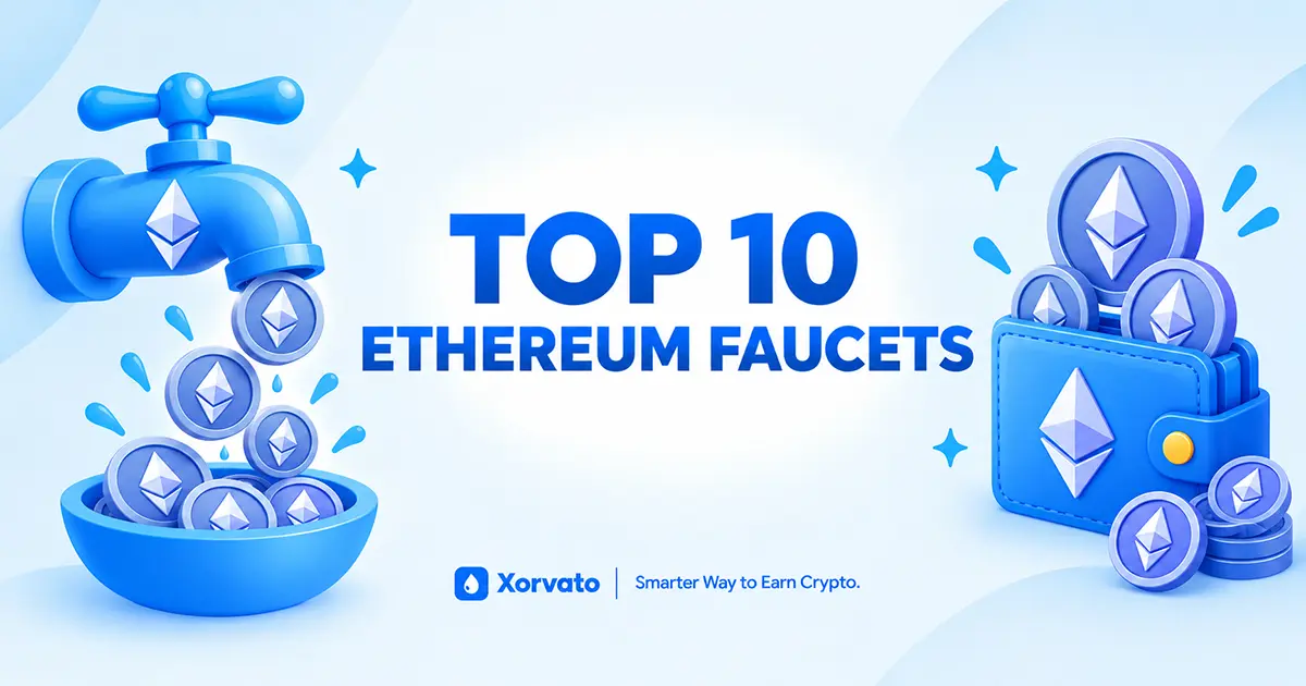 Xorvato Top 10 Ethereum Faucets banner