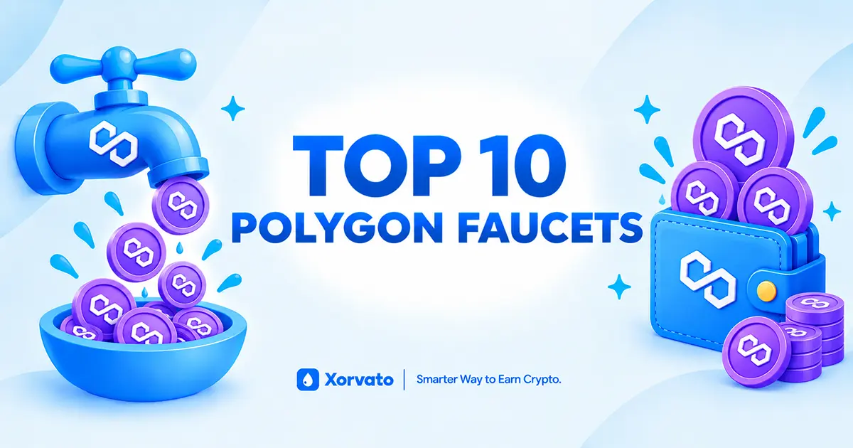 Xorvato Top 10 Polygon Faucets banner